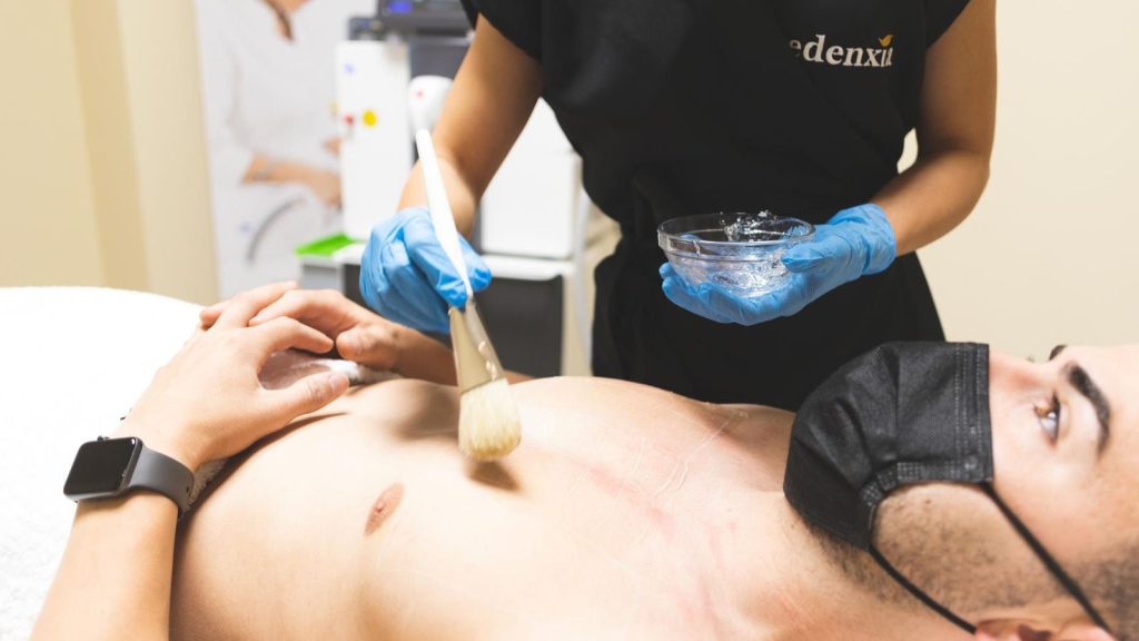 Tratamientos de medicina estética para hombres Edenxia 